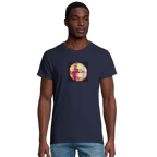 Love - "Chromatic Kiss" T-shirt French Navy XS 4