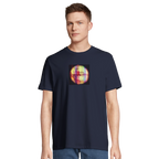 Love - "Chromatic Kiss" T-shirt French Navy XS 4