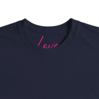 Love - "Chromatic Kiss" T-shirt French Navy XS 2