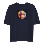 Love - "Chromatic Kiss" T-shirt French Navy XS 1
