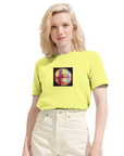 Love - "Chromatic Kiss" T-shirt Light Yellow XS 6