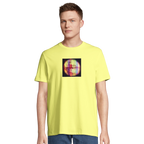 Love - "Chromatic Kiss" T-shirt Light Yellow XS 4