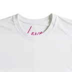 Love - "Chromatic Kiss" T-shirt White XS 2