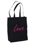 Love - "Chromatic Kiss" Tote Bag Black 4