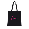 Love - "Chromatic Kiss" Tote Bag Black 2