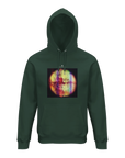 Love - "Chromatic Kiss" Hoodie Bottle Green XS 1