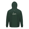 Love - "Chromatic Kiss" Hoodie Bottle Green 2