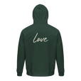 Love - "Chromatic Kiss" Hoodie Bottle Green 2