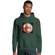 Love - "Chromatic Kiss" Hoodie Bottle Green 3