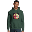 Love - "Chromatic Kiss" Hoodie Bottle Green 3