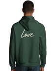 Love - "Chromatic Kiss" Hoodie Bottle Green XS 4