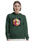 Love - "Chromatic Kiss" Hoodie Bottle Green XS 5
