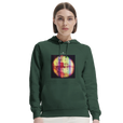 Love - "Chromatic Kiss" Hoodie Bottle Green 5