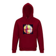 Love - "Chromatic Kiss" Hoodie Burgundy 1
