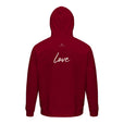 Love - "Chromatic Kiss" Hoodie Burgundy 2