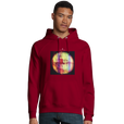 Love - "Chromatic Kiss" Hoodie Burgundy 3