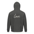 Love - "Chromatic Kiss" Hoodie charcoal melange 2