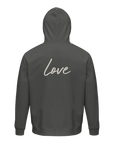 Love - "Chromatic Kiss" Hoodie charcoal melange XS 2
