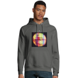Love - "Chromatic Kiss" Hoodie charcoal melange 3