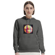 Love - "Chromatic Kiss" Hoodie charcoal melange 5