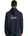 Love - "Chromatic Kiss" Hoodie French Navy XS 4