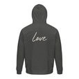 Love - "Chromatic Kiss" Hoodie Grey Melange 2