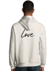 Love - "Chromatic Kiss" Hoodie Off White XS 4