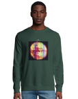 Love - "Chromatic Kiss" Sweatshirt Bottle Green XS 3