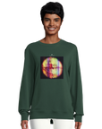 Love - "Chromatic Kiss" Sweatshirt Bottle Green XS 5