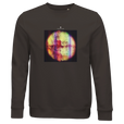 Love - "Chromatic Kiss" Sweatshirt deep charcoal grey 1