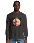 Love - "Chromatic Kiss" Sweatshirt deep charcoal grey XS 3
