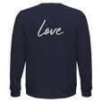 Love - "Chromatic Kiss" Sweatshirt French Navy 2