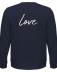 Love - "Chromatic Kiss" Sweatshirt French Navy XS 2