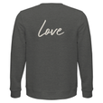 Love - "Chromatic Kiss" Sweatshirt Grey Melange 2