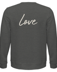 Love - "Chromatic Kiss" Sweatshirt Grey Melange XS 2