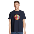 Love - "Chromatic Kiss" T-shirt French Navy 4