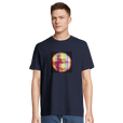 Love - "Chromatic Kiss" T-shirt French Navy 4