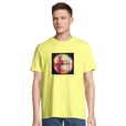 Love - "Chromatic Kiss" T-shirt Light Yellow 4