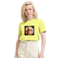 Love - "Chromatic Kiss" T-shirt Light Yellow 6