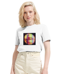 Love - "Chromatic Kiss" T-shirt White XS 6