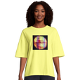 Love - "Chromatic Kiss" T-shirt Light Yellow 4