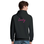 Lucky - "Kiss my Ass" Hoodie Black XS 4
