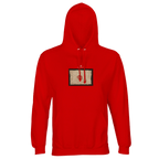 Lucky - "Kiss my Ass" Hoodie Bright Red XS 1
