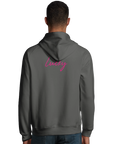 Lucky - "Kiss my Ass" Hoodie charcoal melange XS 4
