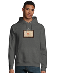 Lucky - "Kiss my Ass" Hoodie Grey Melange XS 3