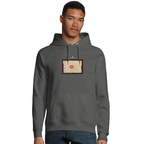 Lucky - "Kiss my Ass" Hoodie Grey Melange XS 3