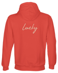 Lucky - "Kiss my Ass" Hoodie pop orange XS 15