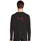 Lucky - "Kiss my Ass" Long sleeve Deep Black XS 4