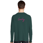 Lucky - "Kiss my Ass" Long sleeve green empire XS 4