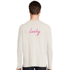 Lucky - "Kiss my Ass" Long sleeve Off White XS 4
